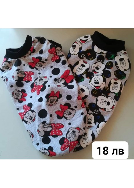 Блузка Мики Маус и Мини Маус