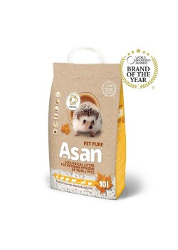 Asan Pet Pure постелка за гризачи със силен контрол на миризмите, 10 л