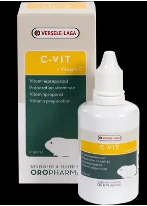 OROPHARMA C-Vit 50 ml – стабилизирана формула на витамин С за морски свинчета