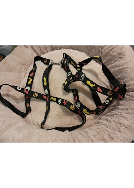 Нагръдник с повод до 7 кг 