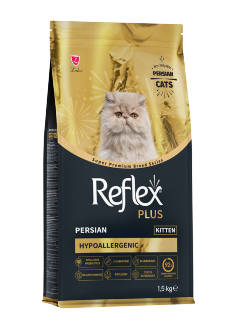 Reflex Plus Breed Series Persian Kitten 1.5kg - Специална супер премиум храна за подрастващи Персийски котки 1.5кг Reflex Plus Breed Series Persian Kitten 1.5kg - Специална супер премиум храна за подрастващи Персийски котки 1.5кг