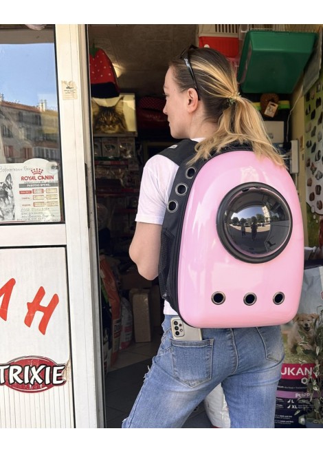 Раница с прозорче 