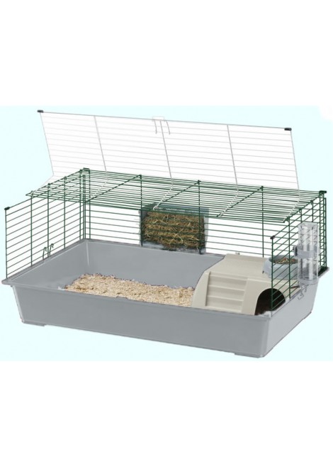 Ferplast Rabbit 100 клетка за зайци и морски свинчета, 95 * 57 * 46 см, 