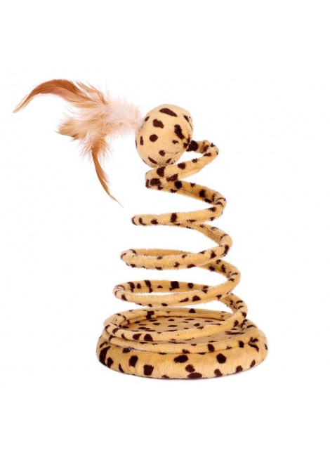 Драскало за коте спирала с топче