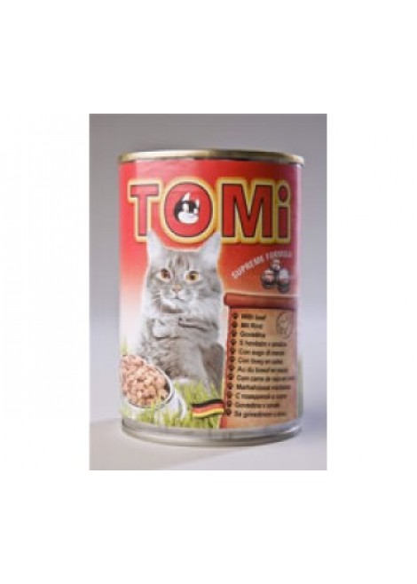 Tomi консерва за котка 400гр - говеждо 