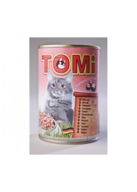 Tomi консерва за котка 400гр - телешко