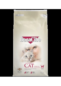 BonaCibo Cat Adult Chicken&Anchovy 5 кг