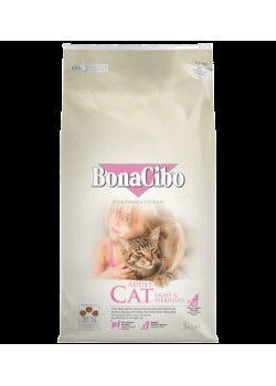 BonaCibo Cat Adult Light & Sterilized 5кг