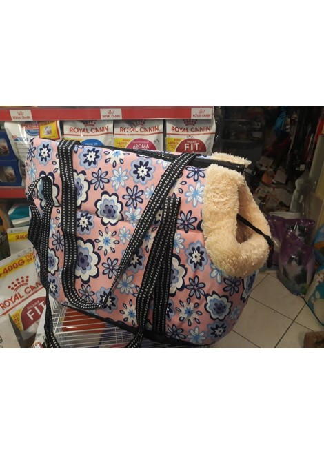 Чанта за пренасяне за куче от плат 