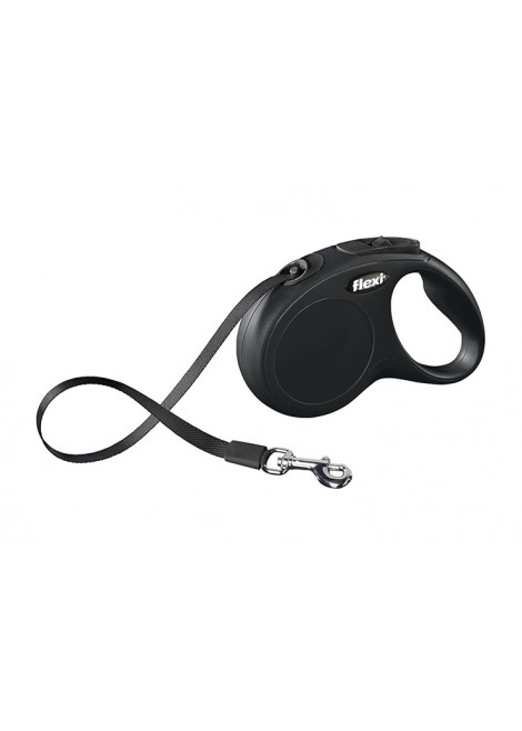 Автоматичен повод с лента Flexi Classic Compact - 5 м. Автоматичен повод с лента Flexi Classic Compact - 5 м.