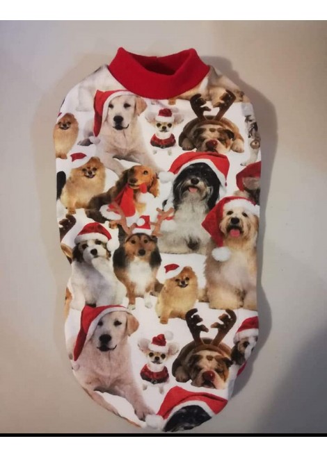 Коледна Блузка Кученца